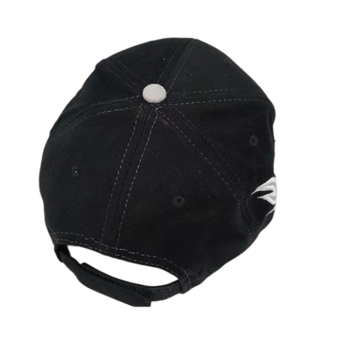 Custom men's and women's embroidered flame baseball cap sun visor high street sun visor