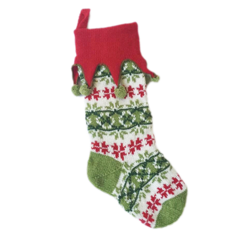 Custom Christmas socks stockings Fireplace Hanging Decoration plaid snowflake cruch reindeer santa knitted Christmas Stocking