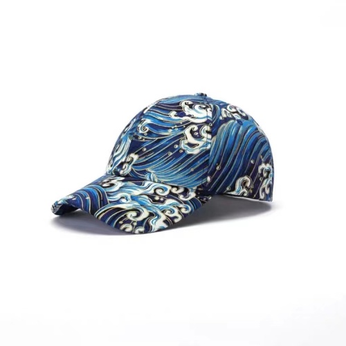 Custom men's and women's Chinese printed Vintage baseball cap elegant multi-functional sun visor cap Custom men's and women's Chinese printed Vintage baseball cap elegant multi-functional sun visor cap