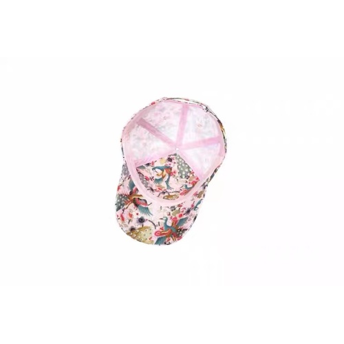 Custom men's and women's Chinese printed Vintage baseball cap elegant multi-functional sun visor cap