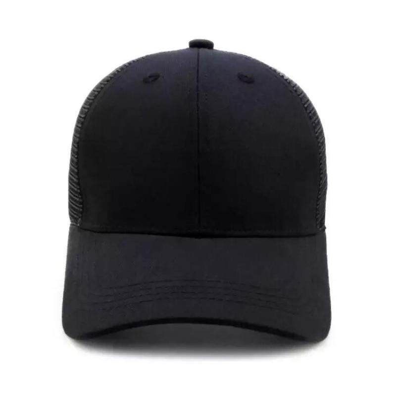 Wholesale custom fashion logo mesh blank truck driver hat custom pattern custom logo