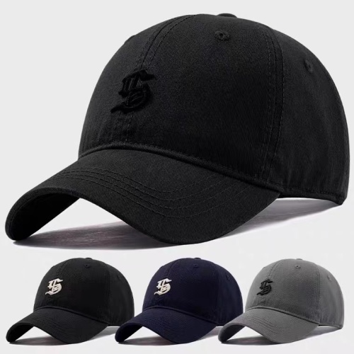 Custom men's and women's new fashion simple sunscreen letter baseball cap