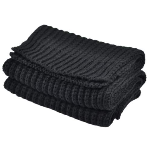 New scarf women winter INS small rice plain color shawls warm knitted wool acrylic scarves