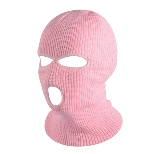 Customized Outdoor 3 hole Full Face Cover Ski Mask Embroidered Logo Designer Knit Hunting Viking Style Balaclava Hat