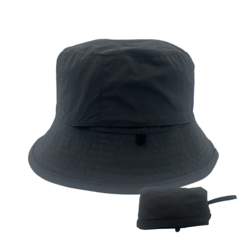 Unisex two-sided wearable portable fisherman's hat Lightweight leisure travel folding portable bucket cap summer truck cap