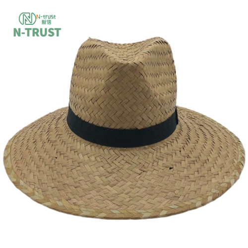 Hot selling solid ladies sun paper panama beach women summer wholesale straw hats