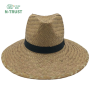 Hot selling solid ladies sun paper panama beach women summer wholesale straw hats