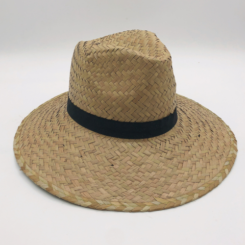 Hot selling solid ladies sun paper panama beach women summer wholesale straw hats