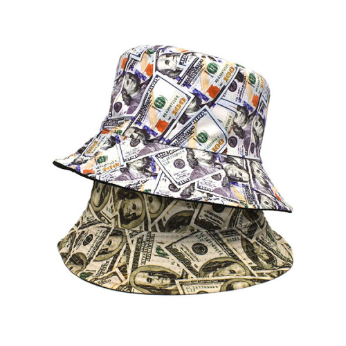 Men's / women's hat new summer 2022 outdoor dollar printing fashion fisherman hat fashion