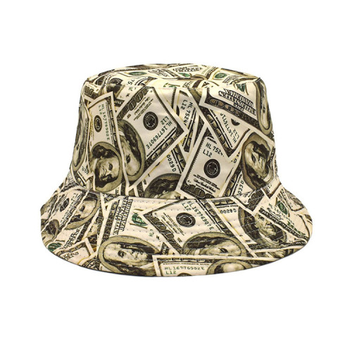Men's / women's hat new summer 2022 outdoor dollar printing fashion fisherman hat fashion