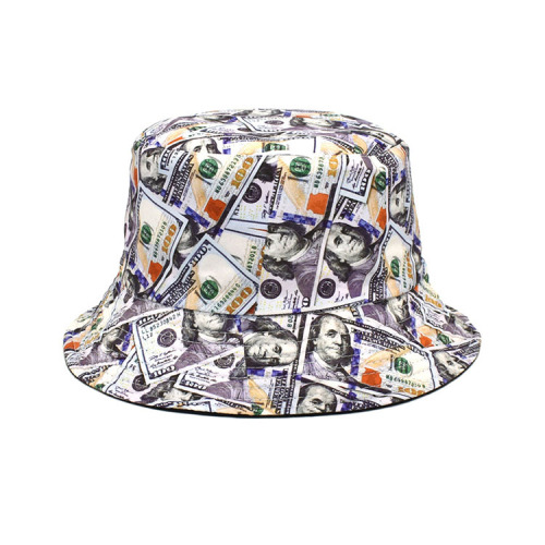 Men's / women's hat new summer 2022 outdoor dollar printing fashion fisherman hat fashion