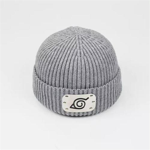 Custom animation casual Doudou men's and women's Knitted Winter Hat solid color hip hop Skull Hat for men and women