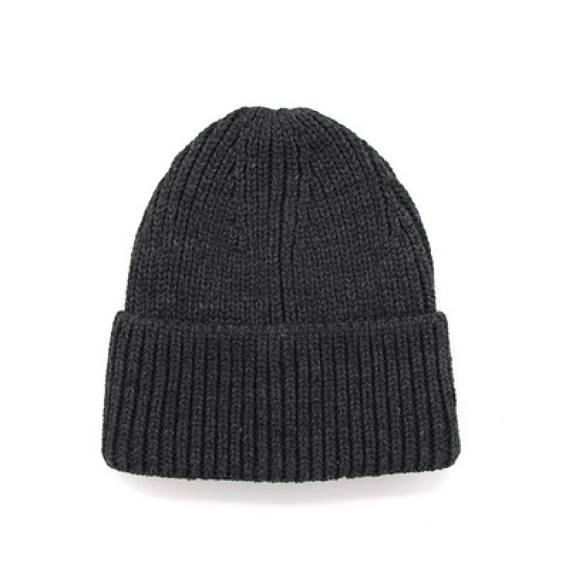 High Quality Winter 100% Acrylic Custom Logo Beanie Hat Knitted Beanie