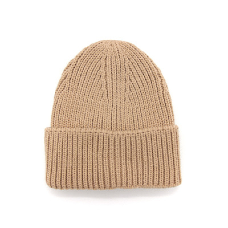 High Quality Winter 100% Acrylic Custom Logo Beanie Hat Knitted Beanie
