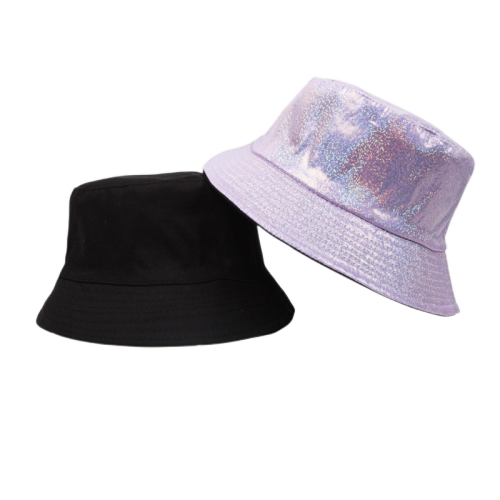 Customized Sequin Bucket Hat sun shading and sunscreen leisure outdoor sun hat