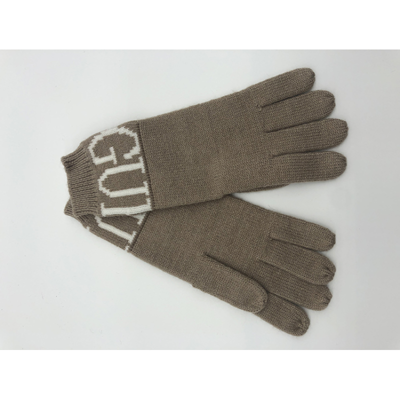 Professional manufacture cheap wool custom winter string knit gloves