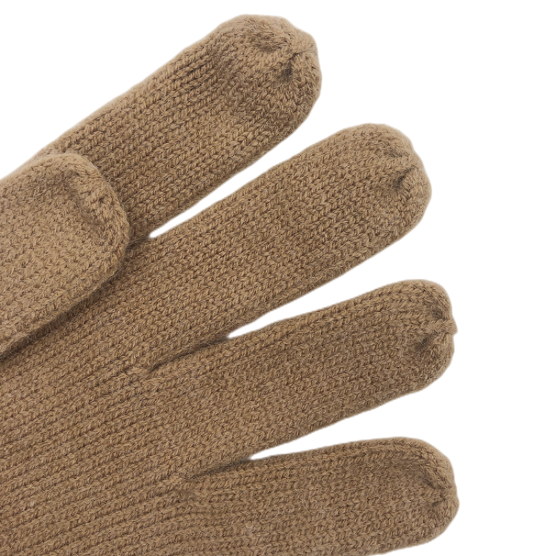 Professional manufacture cheap wool custom winter string knit gloves