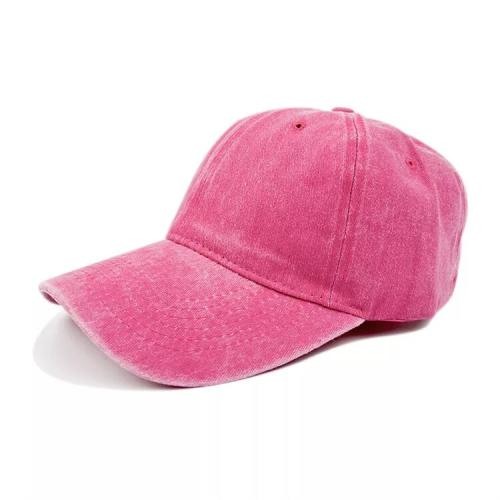 Wholesale Unisex Retro Pure Cotton Adjustable Dad Hat Blank Baseball Hat Dyed Antique Sports Hat truck cap