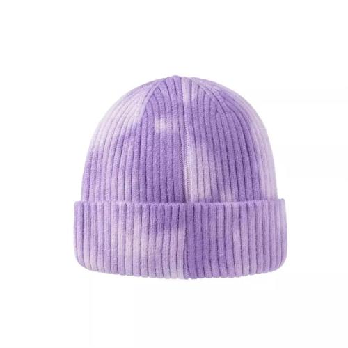 Winter thickened 100% Merino wool Beanie Hat custom OEM neutral Knitted Beanie Hat Women's warm wool cashmere