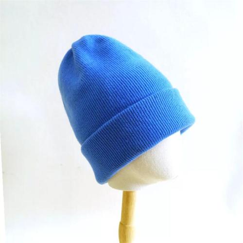 Winter thickened 100% Merino wool Beanie Hat custom OEM neutral Knitted Beanie Hat Women's warm wool cashmere