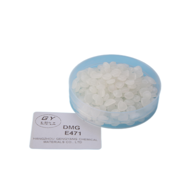 High Quality Food Emulsifier E471-Destilled Monoglyceride (DMG) Enhancer of Bakery Products