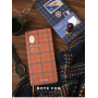Factory  new arrival Checkered hardcover weekly notebook