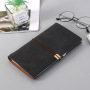 Classic PU Leather A6 loose leaf Hardcover  Notebook for business