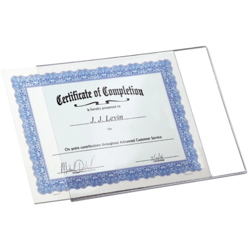 A4 PVC Perfect Document Protector & Certificate Frame& Document Sleeves
