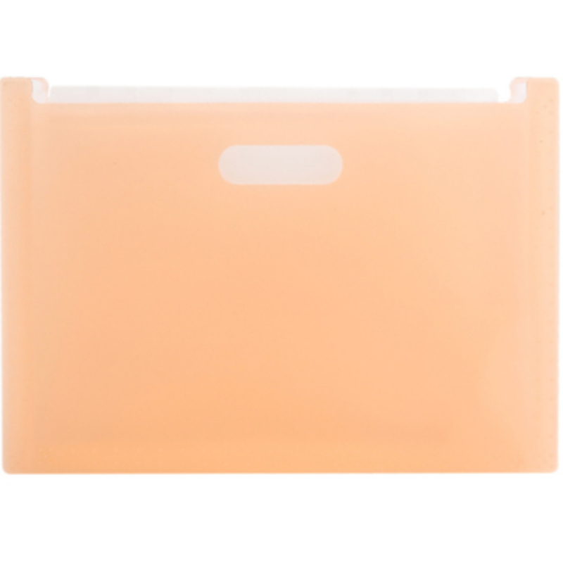 Chinese high quality Frosted plastic A5 mini elastic document wallet expanding file folder