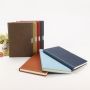 Softcover Leather A5 Notebook Journal Notepad for Business Diary High Quality PU Leather Planner Custom Leather 100 Sheets KH