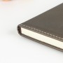 Softcover Leather A5 Notebook Journal Notepad for Business Diary High Quality PU Leather Planner Custom Leather 100 Sheets KH