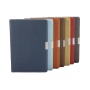 Softcover Leather A5 Notebook Journal Notepad for Business Diary High Quality PU Leather Planner Custom Leather 100 Sheets KH