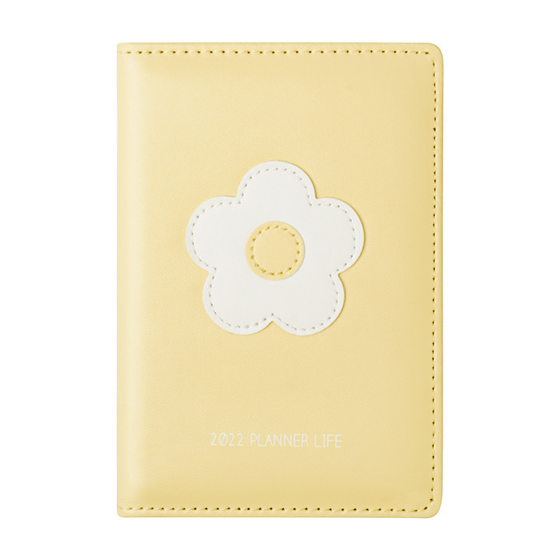 creative  pu hardcover  A7  weekly planner for school