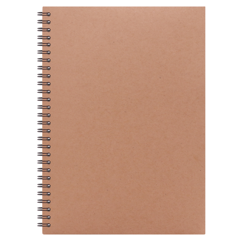 Factory Wholesale eco friendly promotional small a4 custom print Kraft paper cover note books