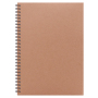 Factory Wholesale eco friendly promotional small a4 custom print Kraft paper cover note books