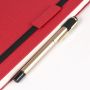 Factory Plain paper journals with elastic band dotted pu leather hardcover journal diary notebook