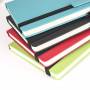 Factory Plain paper journals with elastic band dotted pu leather hardcover journal diary notebook