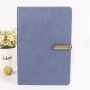 A5 PU Metal buckle notebook simple Thermal Binding notepad for business
