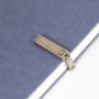 A5 PU Metal buckle notebook simple Thermal Binding notepad for business