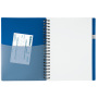 spiral  notebook A5 with pp cover  and pen custom printing color notebook