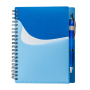 spiral  notebook A5 with pp cover  and pen custom printing color notebook