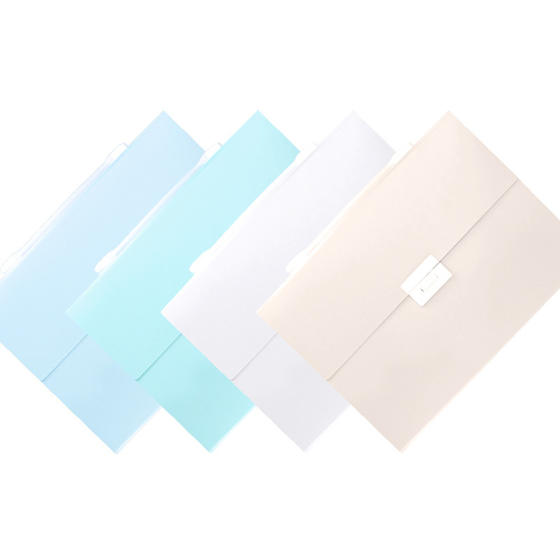 Hot Sales Pockets Plastic Document File Folder Tabs Paper Organizer Medical Expanding File Folder