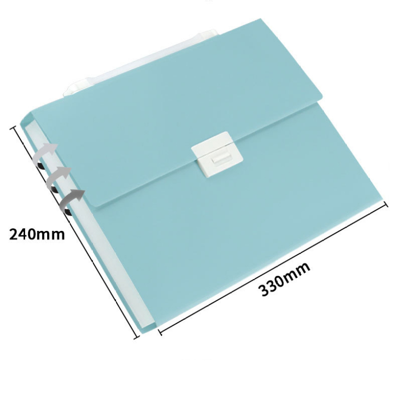 Hot Sales Pockets Plastic Document File Folder Tabs Paper Organizer Medical Expanding File Folder