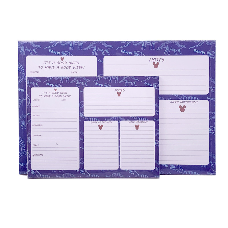 Factory 2023 Multicolor Printing Style Cheap Price Easy to Carry Weekly Planner Notebook