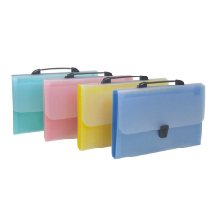 Wholesale Favourable Price New Product Plastic Multi-Pocket Pp Expanding A4 File Folder Filing Products