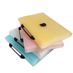 Wholesale Favourable Price New Product Plastic Multi-Pocket Pp Expanding A4 File Folder Filing Products