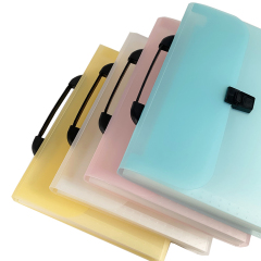Wholesale Favourable Price New Product Plastic Multi-Pocket Pp Expanding A4 File Folder Filing Products