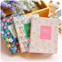 2023 Promotion A5 B5 Hardcover Flowery Custom Printed Daily Organizer Planner Agenda Diary