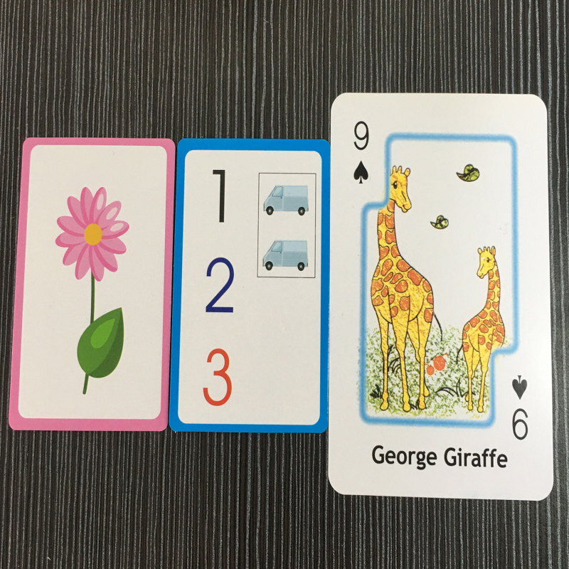 Board Game Card Factory Wholesale Customizable Design High Quality Kid Young People Pantone White Customized Technics Time Paper