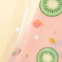 Snap file  information bag wholesale waterproof storage test paper A4 Document bag